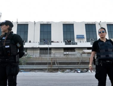 Οι πρώτες εικόνες από την εκκένωση του Ελληνικού (φωτό)